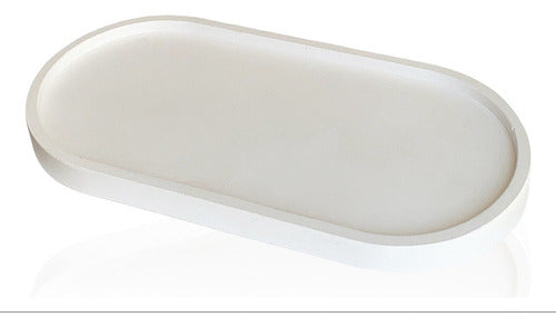 Artesanal Oval Plaster Tray 0