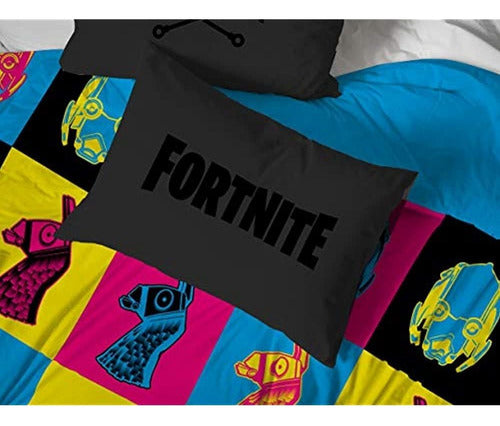 Jay Franco Fortnite Neon Warhol Juego De Cama Completo De 5 4