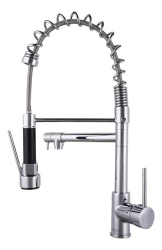 SOLFLEX Gourmet Kitchen Flexible Double Spout Faucet 0