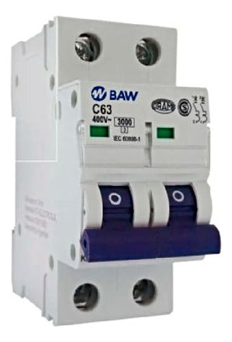 Bipolar Thermal Switch Baw Thermomagnetic 4.5kA 3