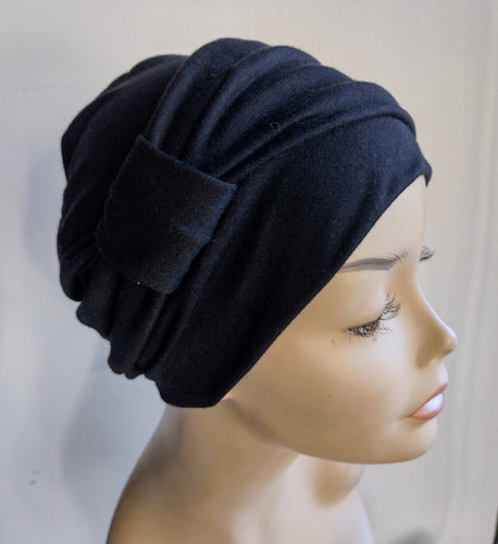 Soft and Warm Oncology Turban Hat for Transitional Seasons 7