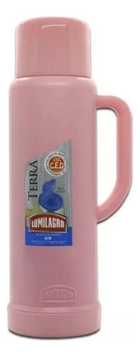 Lumilagro Terra Pastel Colored Cebador Thermos 0