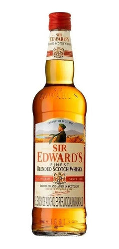 Whisky Sir Edwards Blended Scotch + Smoky Blended Scotch .- 1