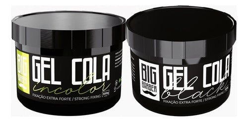 Gel Cola Big Barber 300g Meio A Meio Fardo Com 48 Unidades 6