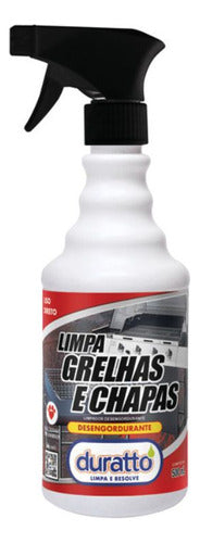 Limpa Grelhas E Chapas Desengordurante 500ml Duratto 0