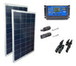 Kit Painel Placa Energia Solar 2x60wp Controlador 30a Mc4 0