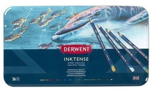 Lapices Acuarelables Derwent Inktense X 36 1