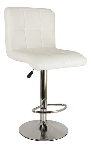 High Upholstered Breakfast Bar Stool 6