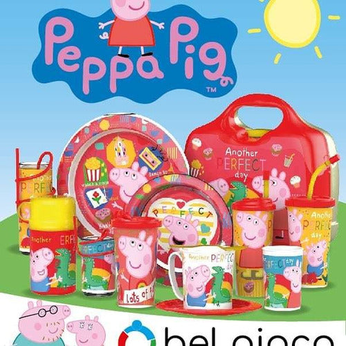 Peppa Pig Plastic Cup and Plate Set 1