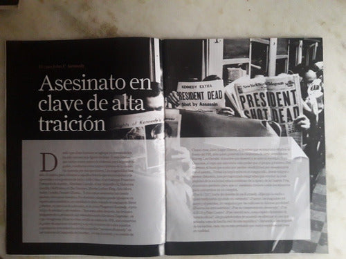 Revista Intrigad John F. Kennedy,diario Clarin 1