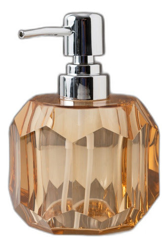 Binah Deco Cairo Amber Soap Dispenser 250ml 0