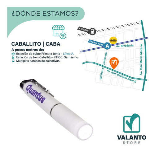 Linterna Examinación Diagnóstico Led Tipo Lapicera Quantus 4