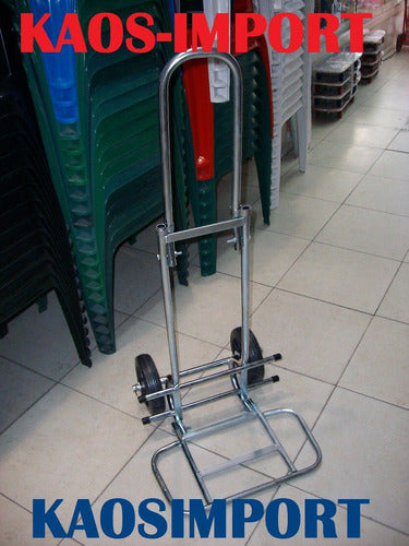 Movimientos Industriales SRL Reinforced Folding Shopping Cart / 60kg 5