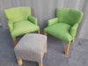 Set of Two Matera Chairs with Armrest + One Small Stool 3