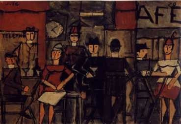 Joaquín Torres García - El Café - Lámina 45x30 Cm. 0