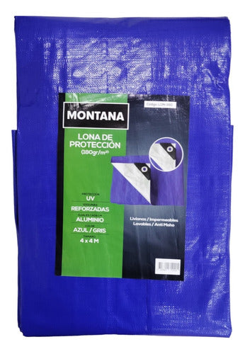 Tushop Lona Extra Reforzada 4x4m (Heavy Duty) Impermeable Y Multius 0