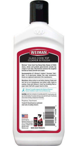 Weiman Cream for Glass Ceramic 283 Grams with Scraper 3