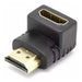 Netmak/Noganet 90 Degree HDMI Adapter L Shape Male to Female Castelar 1