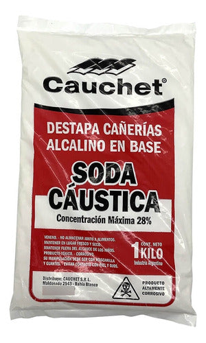 Cauchet Soda Caustica Cauchet Destapacañerias H De Sodio X 10 Kg 0