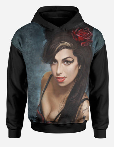 H+ Amy Winehouse Hoodie 0