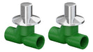 Tigre Kit 2 Water Shut-Off Valves 25mm with Fusion Bell 0