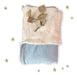 BabyBow_ar Super Soft Muslin and Sherpa Baby Receiving Blanket 3