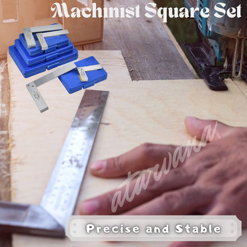 Atarvana Machinist Square 4 Inch 3