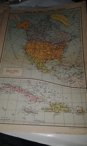 1 Map of North America, Greater Antilles, Cuba, and Haiti 0