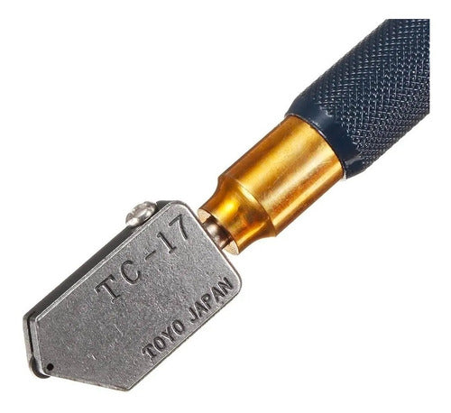 Toyo TC 17 Glass Cutter - Original Japanese Tool for Precision Cutting 1