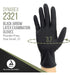 Dynarex Black Arrow Disposable Latex Exam Gloves 1