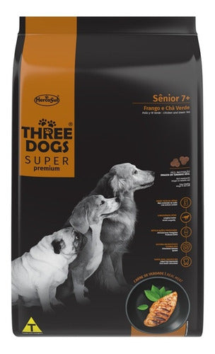 Three Dogs Super Premium Senior 17+3 Kg Con Regalo 1