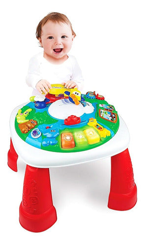 Winfun Musical Interactive Baby Activity Table with Lights - New 0