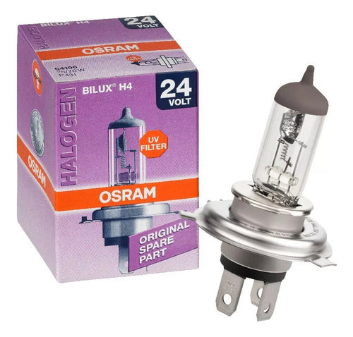 Osram H4 24V 70/75W P43T Truck Bilux Lamp German 0