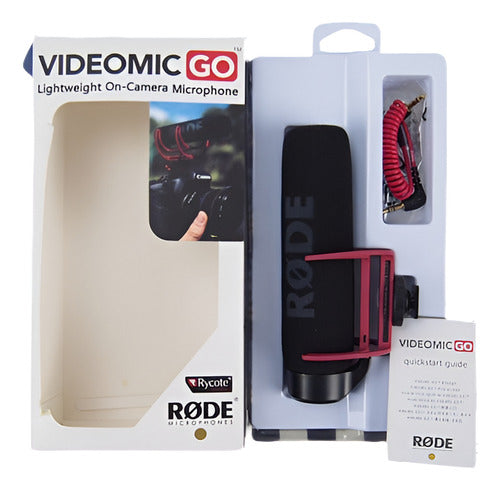 Rode VideoMic Go On-Camera Microphone 0