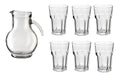 Set Jarra Vallarta + 6 Vasos Oslo 400 Ml Rigolleau 0