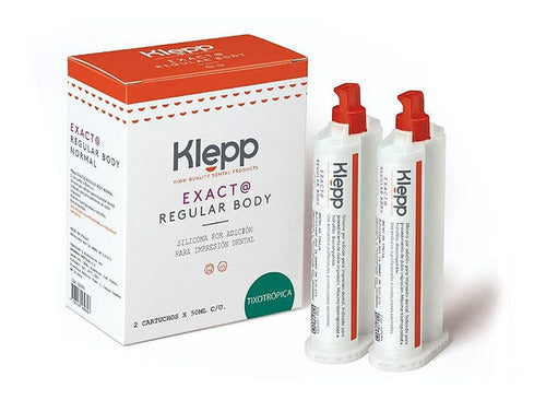 Klepp Exact@ Regular Body Silicone 2x50ml - Grimberg Odontology 0