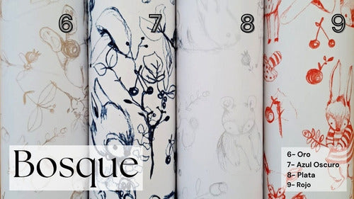 Gift Wrapping Paper Roll 35 cm x 200 Units. Premium Satin Paper 23