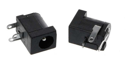 Pack of 10 Female 5.5 x 2.1mm Jack Plug for PCB Soldering 0