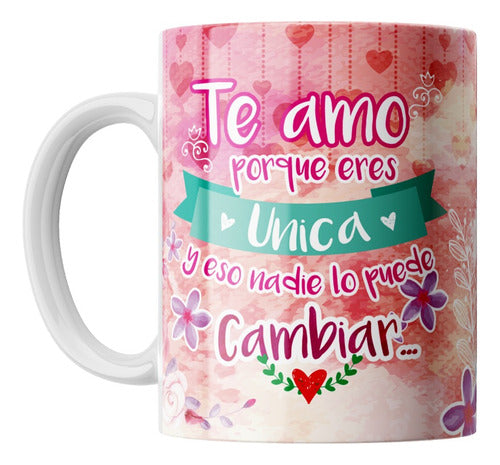 Sublismall Tazas Dia De Los Enamorados Polimero Plastico Por Mayor X 10 0