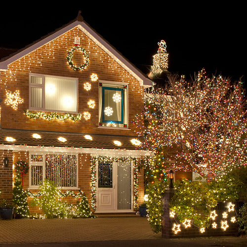 ZHEJIANG QIANXING LANTERN CO LTD Xtf2015 Christmas LED String Lights 105 Feet, Plug-in 7