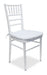 Bulk Tiffany Chair White Reinforced Plastic with Cushion 0