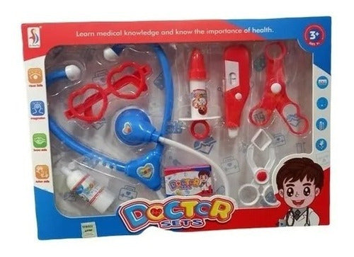 Doctor Playset in Box 8 Pieces by Sebigus 0