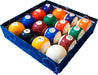 Complete Pool Set with Balls, Cues, Chalks, Tips, and Triangle Kit - Bisonte Brand 4