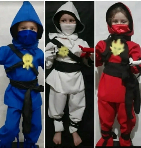 Customizable Ninja-gus Cartoon Ninja Costume Various Colors 1
