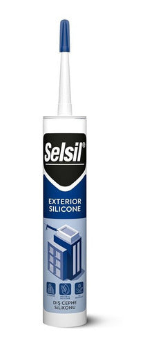 Selsil Neutral Silicone 280ml White (Pack of 3) 0