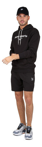 Puma Team Tr Men's Hoodie in Black | Moov 3