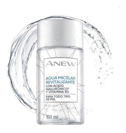 Agua Micelar Revitalizante Ácido Hialuronico Y Vita B3 Avon 2