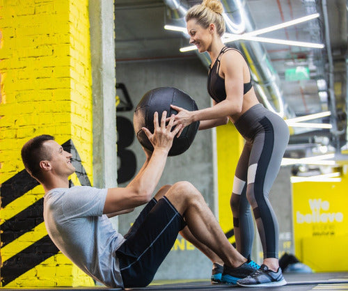 Wallball 9kg / Medicine Ball / Crossfit Y Funcional - Dojo 3