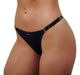 Frashe 632 Wide Strap Microfiber Thong Pack x 3 2