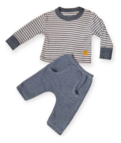 Baby Sweater and Jogger Pants Set 1